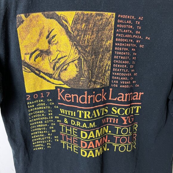 Kendrick Lamar The DAMN Tour Rap Tee Small - Picture 5 of 16